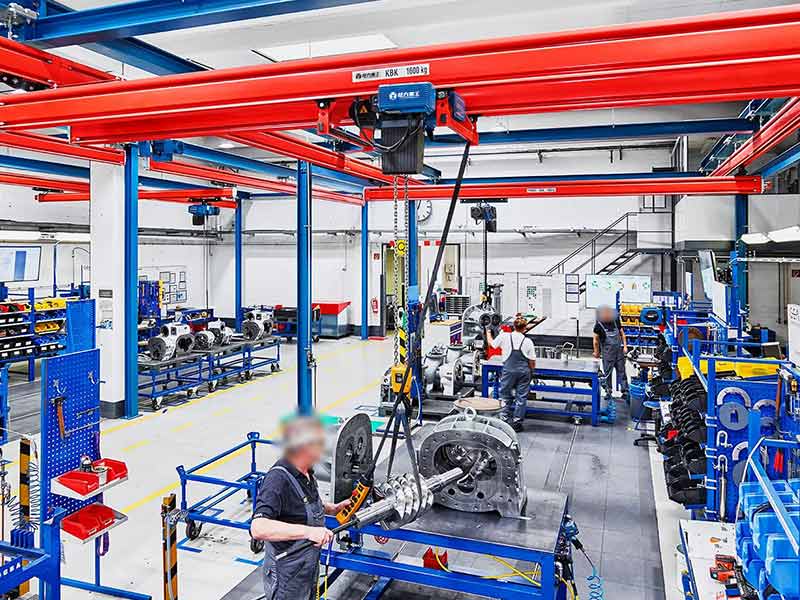 kbk柔性起重機(jī)優(yōu)點(diǎn)，kbk柔性組合式起重機(jī)介紹